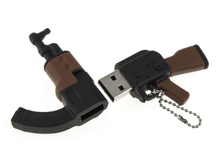 USB-флеш накопитель UsbSouvenir АК-47-2 коричневый