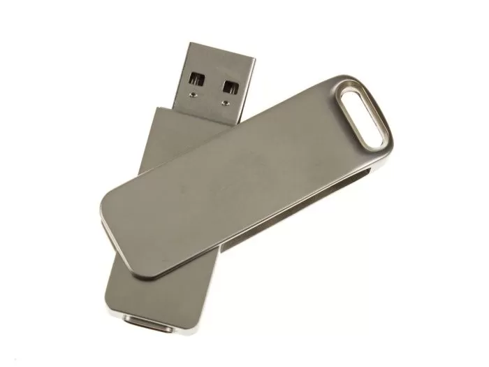 USB флешка TWIST-OTG 3in1 USB-TypeC Metal