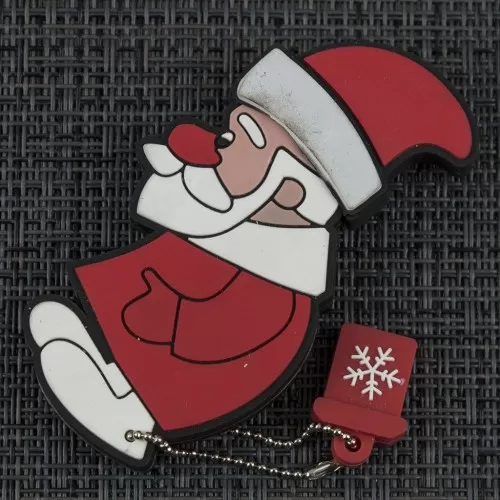 Флешка "Дед Мороз" из ПВХ